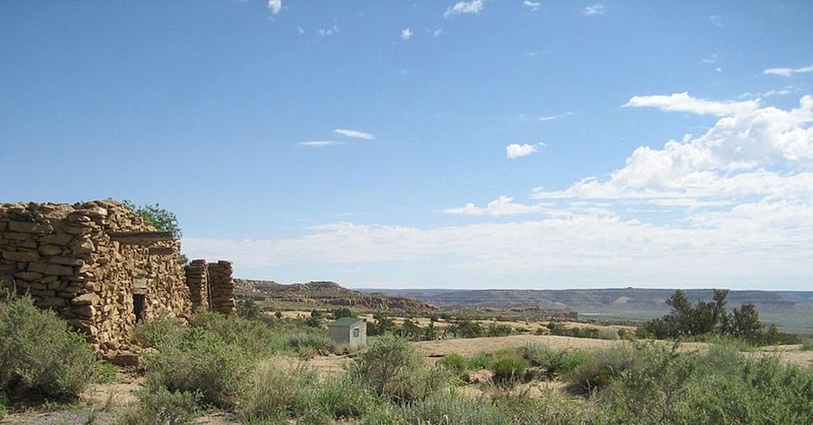 Pôvodné obydlie Hopiov v Oraibi
